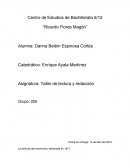 Taller de lectura y redacción: La película del aventurero