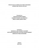 PROYECTO DE AULA-MODELOS DE TOMA DE DECISIONES