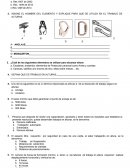 Prueba de conocimientos para curso de trabajo en alturas