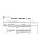 PLANIFICACIÓN MENSUAL DE HISTORIA, GEOGRAFIA Y CS. SOCIALES