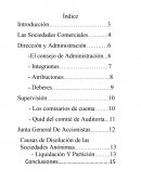 Las sociedades comerciales.