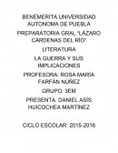 LA GUERRA Y SUS IMPLICACIONES