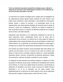 Gestión tecnológica en el desarrollo de funciones como Administrador de Salud