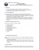 MEDICIONES DE MASA, VOLUMEN Y TRATAMIENTO DE DATOS.