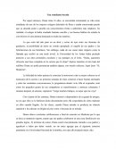 Una estudiante becada