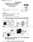 Lenguaje y comunicación “No funciona la tele”