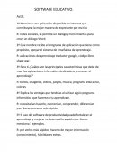 EL SOFTWARE EDUCATIVO.