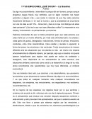 Y tus emociones ¿Qué dicen?