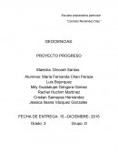 GEOCIENCIAS. PROYECTO PROGRESO