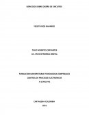 CONTROL DE PROCESOS ELECTRONICOS
