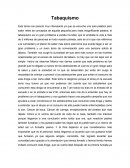 Tabaquismo.Este tema nos pareció muy interesante