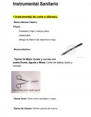 Tijeras de Mayo rectas y curvas con punta Roma, aguda o mixta. Corte de tejidos duros y vendas