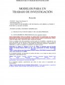 Trabajos de investigación..