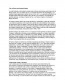 Las culturas centroamericanas.