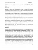 Análisis comparativo entre los programas sectoriales de Salud 2007-2012 y 2013-2018