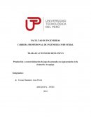 Producción y comercialización de jugo de granada con aguaymanto en la ciudad de Arequipa.