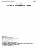 Actividad 3 Estudio de factibilidad del sistema