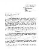 Ejemplo demanda laboral por despido injustificado.