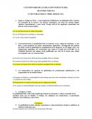 Cuestionario legislación publicitaria
