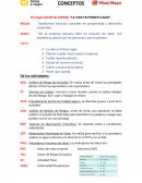 Principal VALOR de CMMM: “LA VIDA EN PRIMER LUGAR”