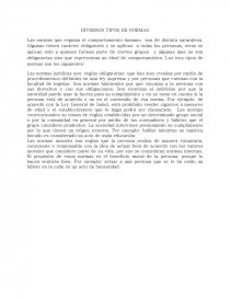DIVERSOS TIPOS DE NORMAS.. Página 1