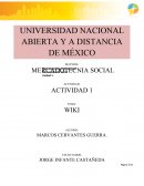 Un tema: Mercadotecnia social