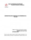 Ensayo Obra de Taylor