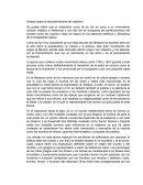 Ensayo sobre el clasisimo.