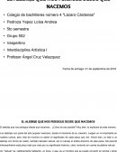 EL ALEBRIJE QUE NOS PERSIGUE DESDE QUE NACEMOS