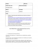 Actividad Disica como bienestar para los empleados.