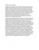 Factores de personalidad.