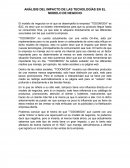 Analisis del impacto de la tecnologia en el modelo de negocios.
