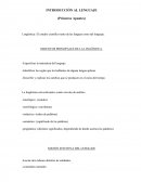 Introducción al lenguaje.