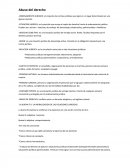Abuso del derecho
