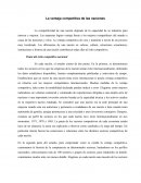 Ventaja competitiva de las naciones.