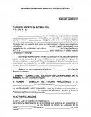 DEMANDA DE AMPARO INDIRECTO CIVIL.