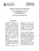 Laboratorio precisión y exactitud de las mediciones.