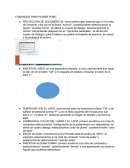 Comandos para power point.