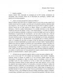 Entrevista sobre la pobreza.