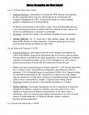 Leyes de educación en Argentina.