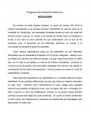 Programa de Atención Intensiva REFLEXIÓN