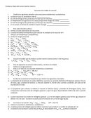 Ejercicios de entalpía de reacción.