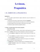 EL ÁMBITO DE LA PRAGMÁTICA