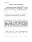 Imaginario social, discurso y texto