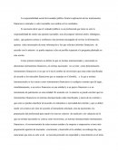 La responsabilidad social del contador público frente la aplicación de los instrumentos financieros valorados a valor razonable con cambio en los resultados.