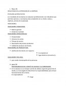 RESULTADOS DE LA OPERACION DE LA EMPRESA