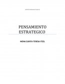 EVOLUCION DEL PENSAMIENTO ESTRATÉGICO.