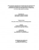 EVALUACION DEL PROCESO DE CICATRIZACIÓN POST-EXODONCIA