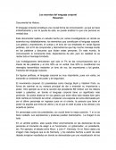 Los secretos del lenguaje corporal Resumen