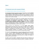 El Estado Nación moderno como punto de partida.